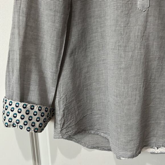 Anthropologie BIRDS OF PARADISE By Trovata Long Sleeve Top Size XS - Picture 2 of 7